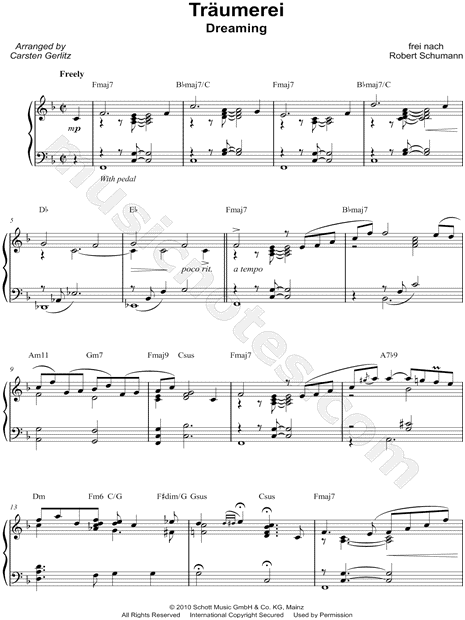 Kinderszenen, Op. 15, No. 7: Träumerei