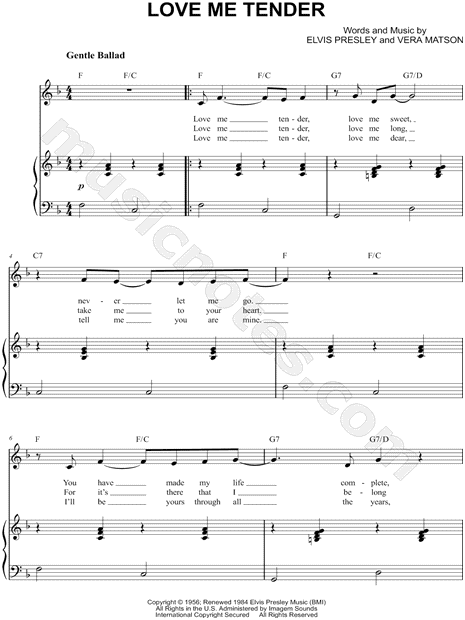 Love Me Tender