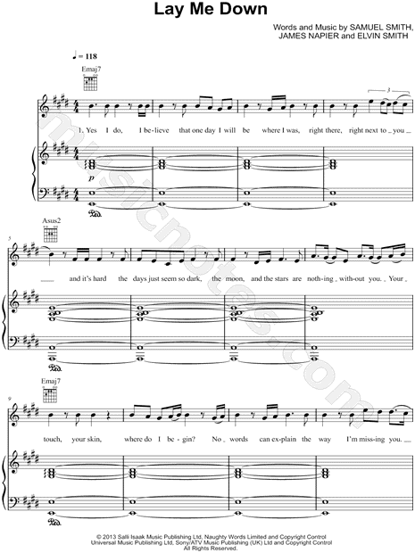 Lay Me Down [Comic Relief Version]