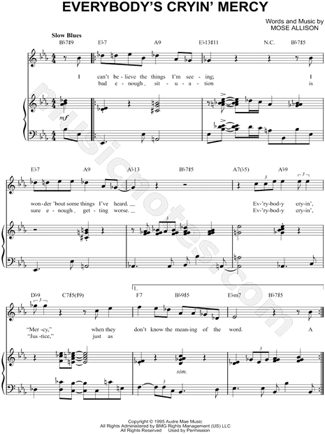 Everybody's Cryin' Mercy