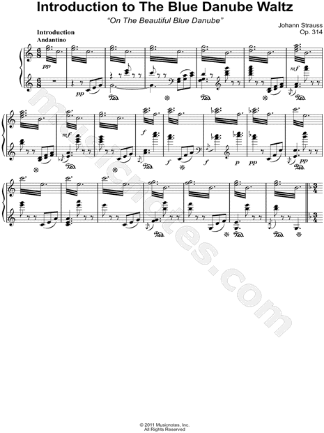 Introduction to The Blue Danube Waltz (Excerpt)
