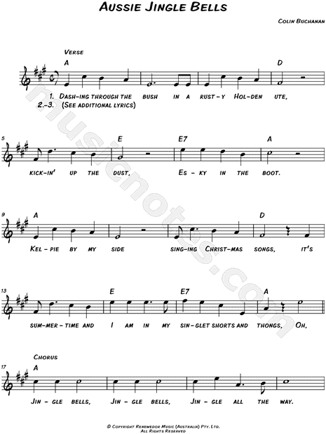 Aussie Jingle Bells