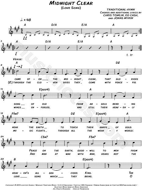 Midnight Clear (Love Song)