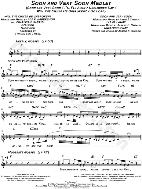 Soon and Very Soon [Medley]