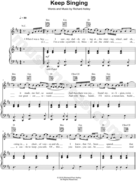 Keep Singing