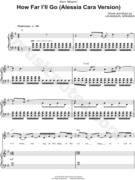How Far I'll Go (Alessia Cara Version)