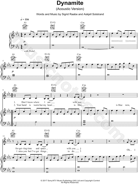 Dynamite (Acoustic)