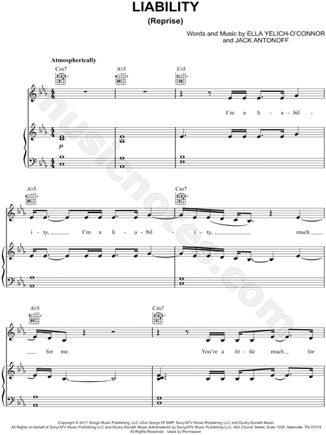 Liability (Reprise)