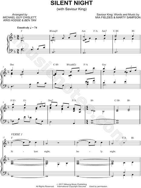 Silent Night (with Saviour King)