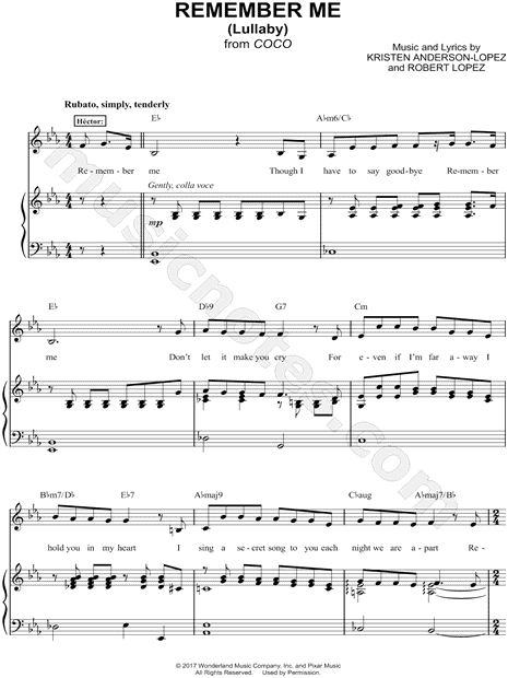 Remember Me (Lullaby)