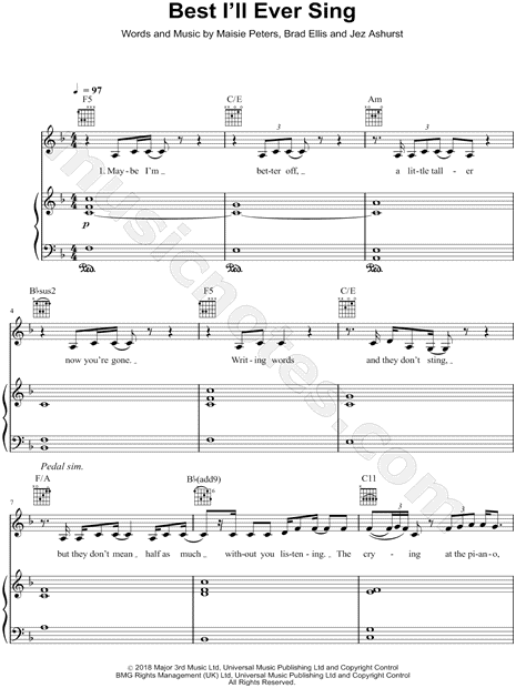 Best I'll Ever Sing