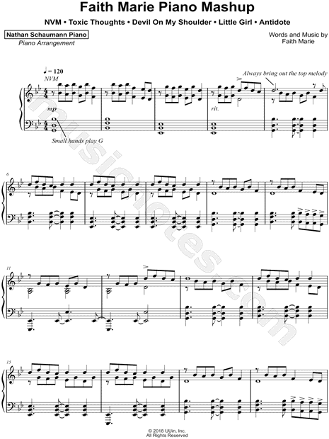 Faith Marie Piano Mashup