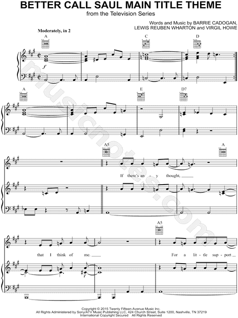 Better Call Saul Main Title Theme