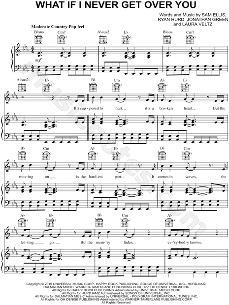 What If I Never Get Over You