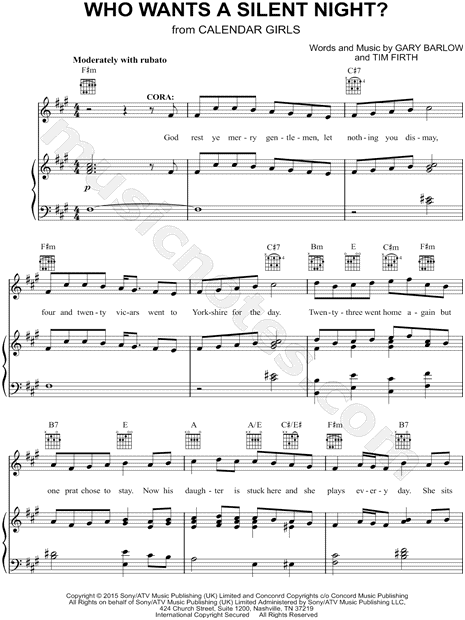 Who Wants a Silent Night?