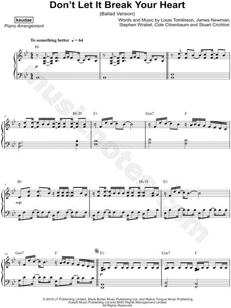 Don't Let It Break Your Heart (Ballad Version)