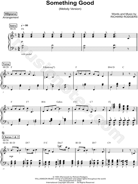 Something Good [melody version]