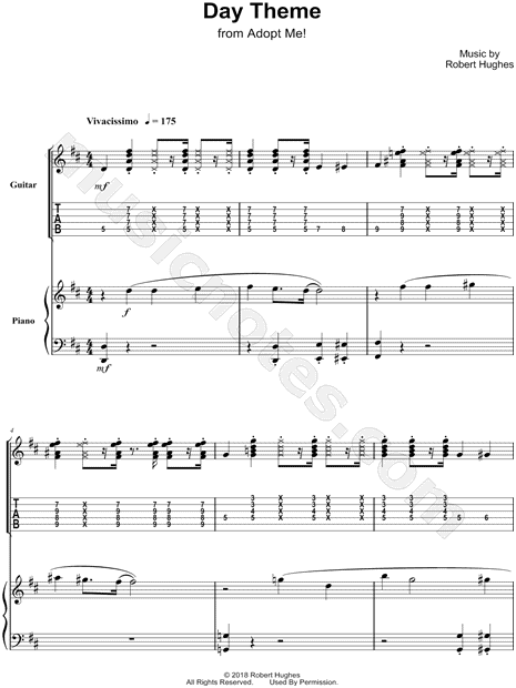 Day Theme - Guitar & Piano