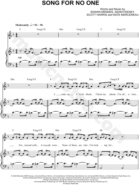 Song for No One