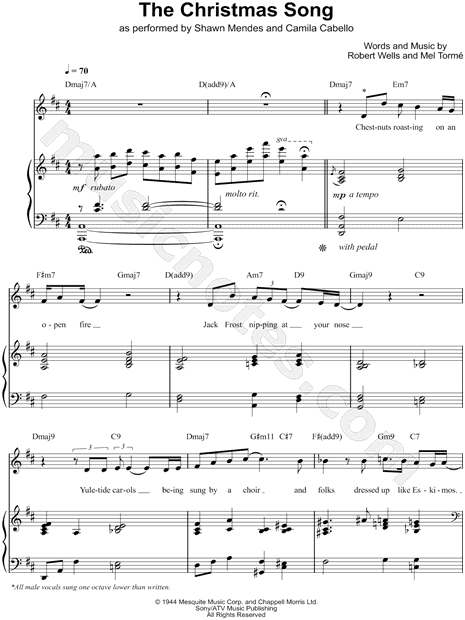 The Christmas Song (Chestnuts Roasting on an Open Fire)