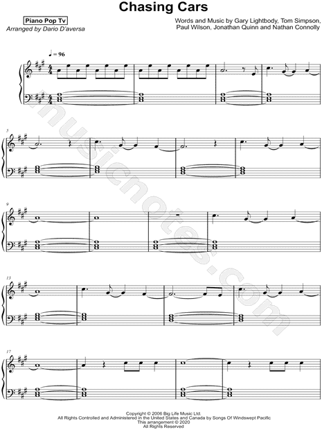 Chasing Cars