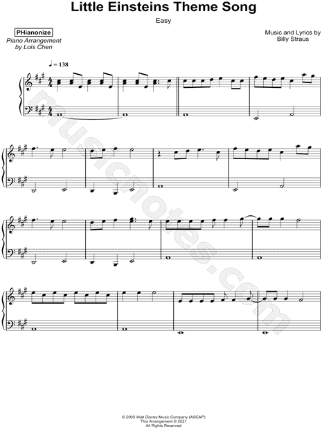 Little Einsteins Theme Song [easy]