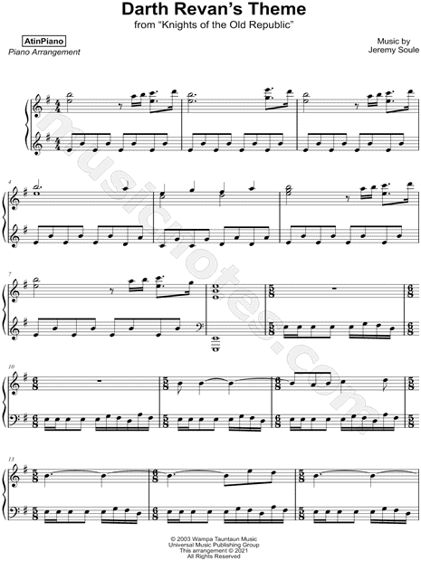 Darth Revan's Theme