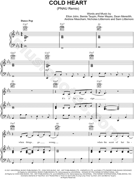 Cold Heart (PNAU Remix)