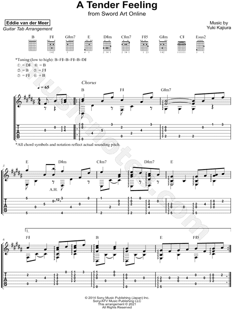 A Tender Feeling (from Sword Art Online)