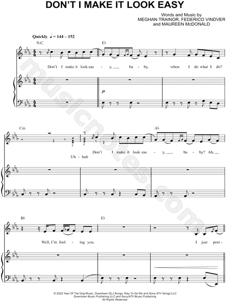 Don’t I Make It Look Easy