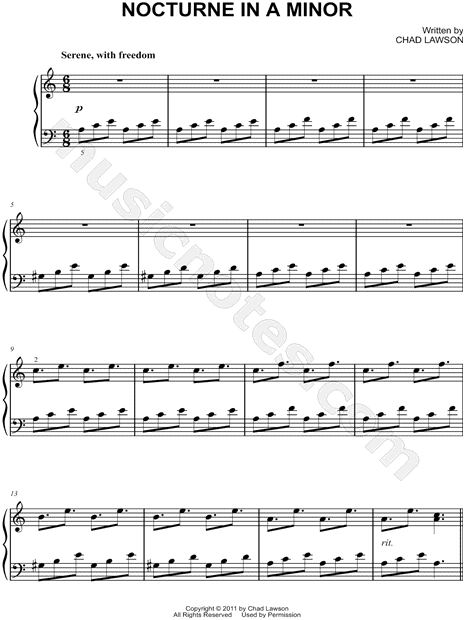 Nocturne in A Minor