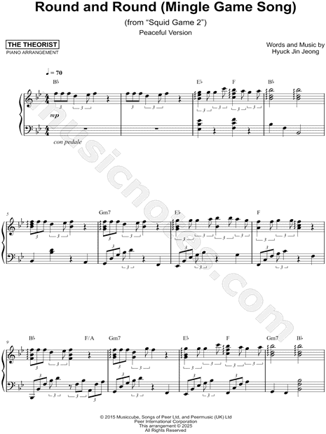 Round and Round (Mingle Game Song) [peaceful version]