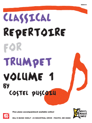 Classical Repertoire for Trumpet, Volume 1
