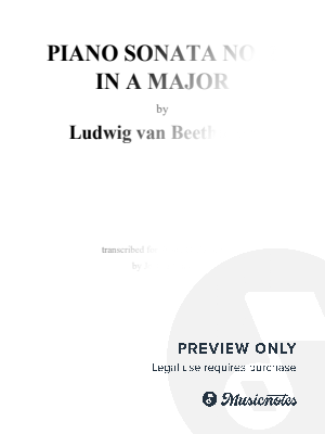 Beethoven: Piano Sonata No. 2 in A Major, Op. 2 No. 2