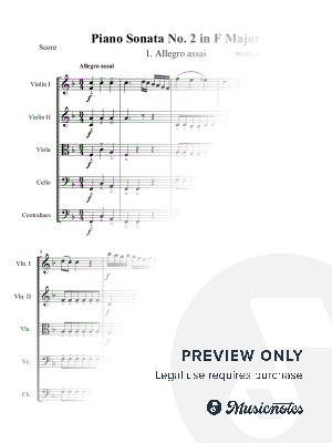 Mozart: Piano Sonata No. 2