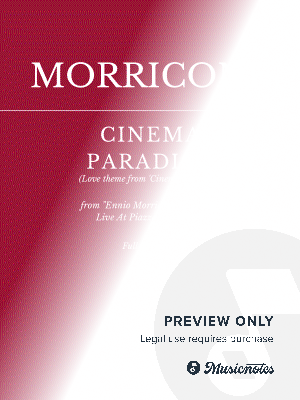 Cinema Paradiso for Orchestra (Ennio Morricone In Venice: Live At Piazza San Marco)