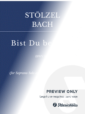 Bach - Stölzel: Bist Du bei mir - BWV 508