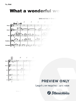 What a wonderful world - String Orchestra