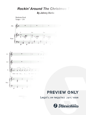 Rockin' Around the Christmas Tree (Vocal Trio - (SSA)