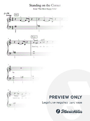 Standing on the Corner - Intermediate