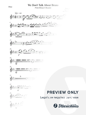 We Don't Talk About Bruno - Encanto - Oboe & Bassoon Duet