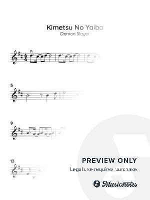 Demon Slayer - Kimetsu No yYaiba (EASY VIOLIN WITH TUTORIAL VIDEO)