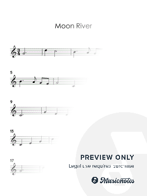 Moon River by Breakfast at Tiffany's (EASY VIOLIN WITH TUTORIAL VIDEO)
