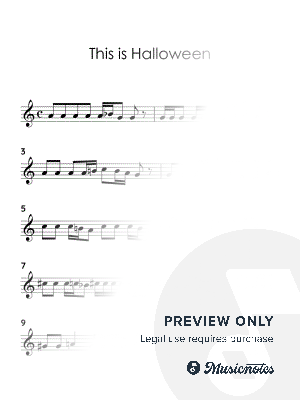 This Is Halloween by The Nightmare Before Christmas (EASY VIOLIN WITH TUTORIAL VIDEO)