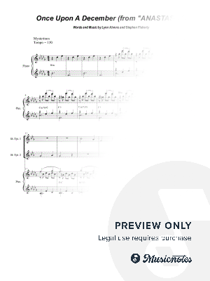 Once Upon a December (Brass Quartet and Piano - Alternate Version)