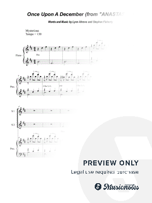 Once Upon a December (Vocal Trio - (SSA)