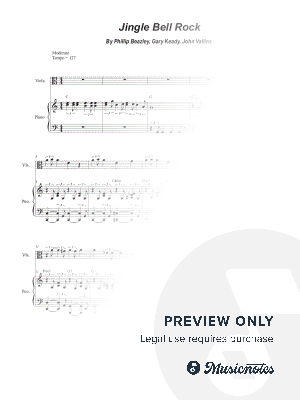 Jingle Bell Rock (Viola solo and Piano)