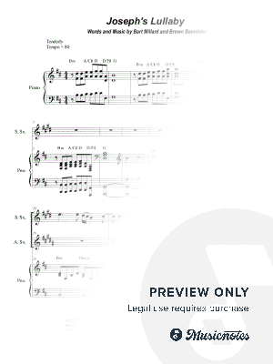 Joseph's Lullaby (Duet for Soprano and Alto Saxophone)