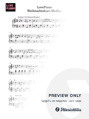 LovePiano's X-Mas Medley - X- Mas Songs