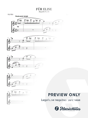 Für Elise (Bagatelle No. 25)